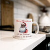 Black Santa Mug, Merry Christ,as and any personal message you like added free (Kitchen Mug)
