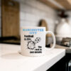 Football Is Life Kitchen Mug, Personalised with any Team you Want