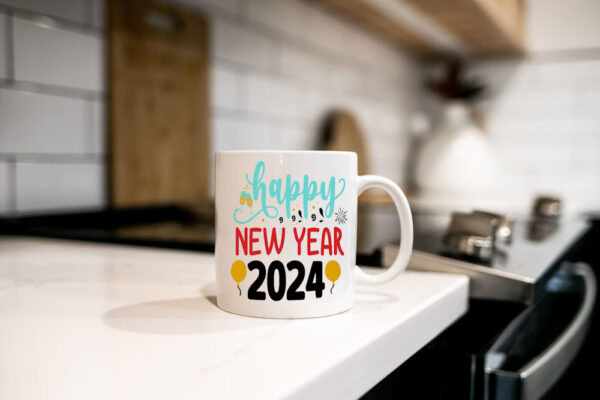 Happy New Year Kitchen Mug