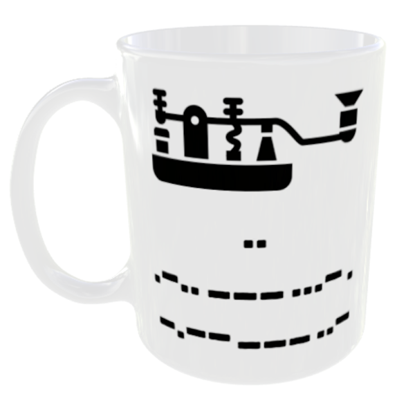 Morse Code Mug - Personalise With Any Secret Message 2