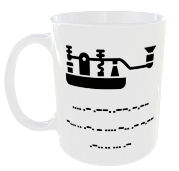 Morse Code Mug - Personalise With Any Secret Message 5