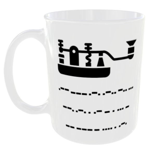 Morse Code Mug - Personalise With Any Secret Message 6