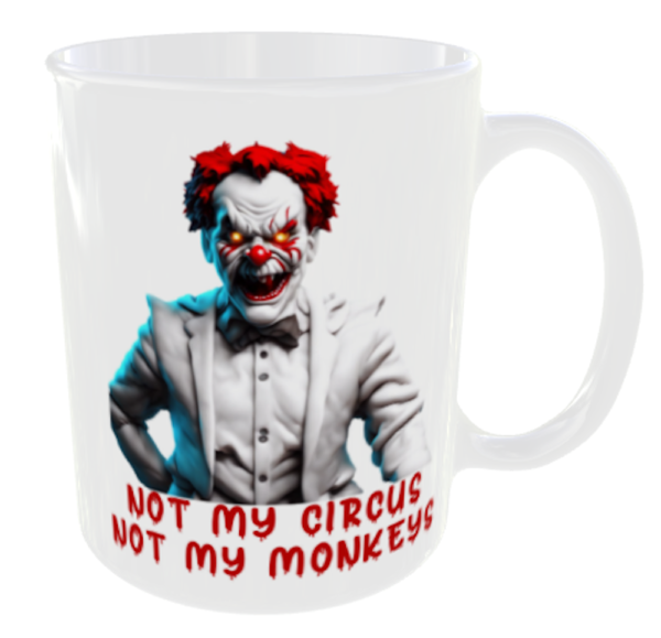 Scary Clown Mug 3