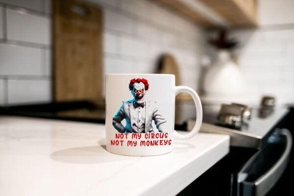 Scary Clown Kitchen Mug