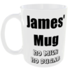 Any Name Personalised for free plus any Milk and Sugar options Mug James