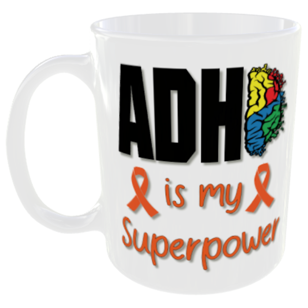 "ADHD is my Superpower" (Awareness Mug)