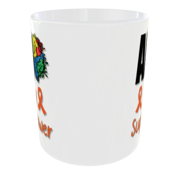 "ADHD is my Superpower" (Awareness Mug) Side View