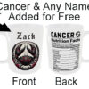 "Any Name and Star Sign Mug" (Gothic Zodiac Mug - Personalised any name for Free) Cancer Mug