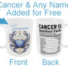 "Any Name Personalised on an Cancer Star Sign Mug" (Zodiac Mug - Personalised any name for Free)