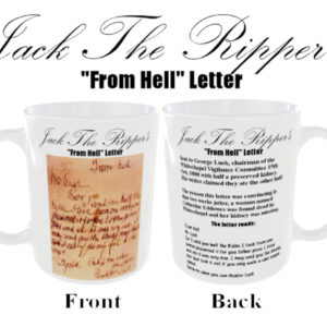 "Jack The Ripper From Hell Letter" (Serial Killer Mug)