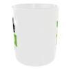 Funny Tea is for Mugs, pun gift mug side view