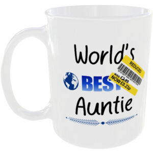 Auntie - Funny Fake Reducded Gift Mug