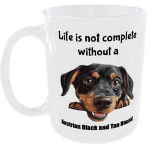 Austrian Black and Tan Hound Dog - Gift Mug
