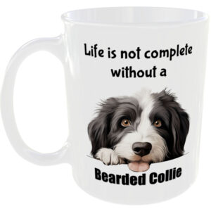 Bearded Collie Dog - Gift Mug