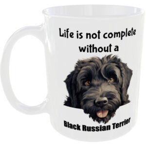 Black Russian Terrier Dog - Gift Mug
