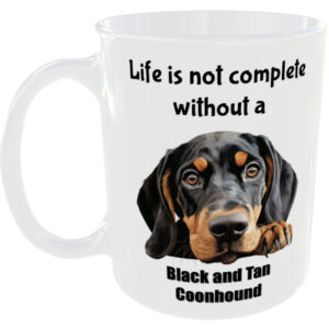 Black and Tan Coonhound Dog - Gift Mug