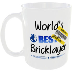 Bricklayer - Funny Fake Reducded Gift Mug