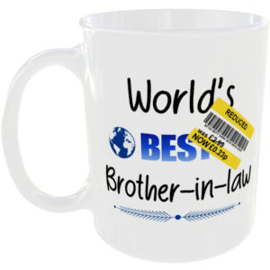 Brother-in-law - Funny Fake Reducded Gift Mug