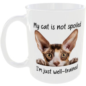 Cornish Rex Cat  - Funny Gift Mug