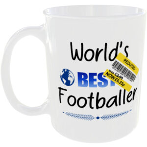 Footballer - Funny Fake Reducded Gift Mug