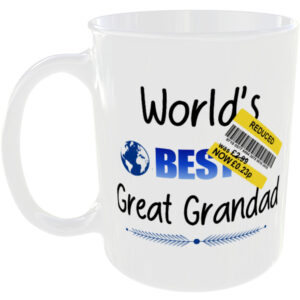 Great Grandad - Funny Fake Reducded Gift Mug