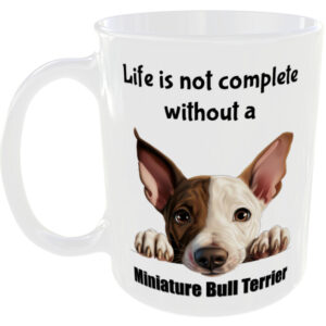 Miniature Bull Terrier Dog - Gift Mug