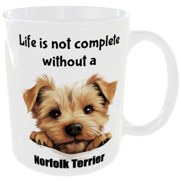 Norfolk Terrier Dog - Gift Mug - Image 3