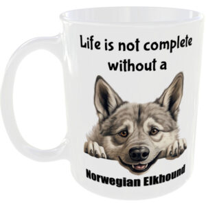 Norwegian Elkhound Dog - Gift Mug
