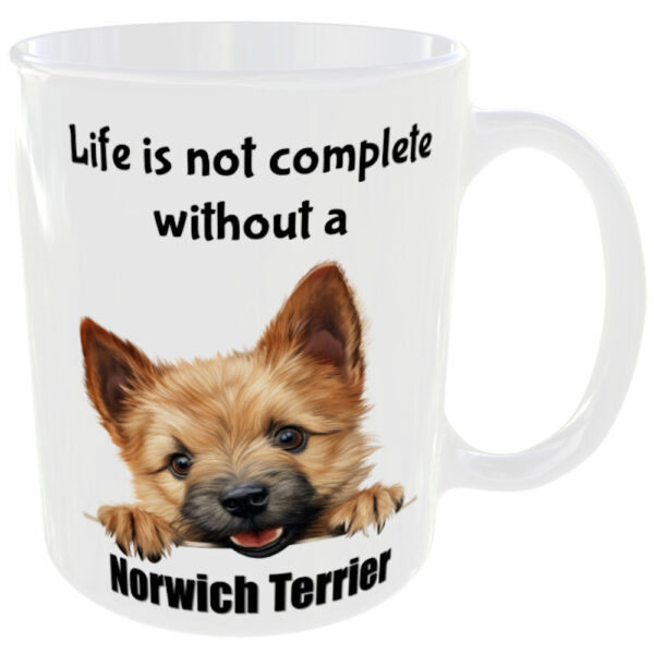 Norwich Terrier Dog - Gift Mug - Image 3