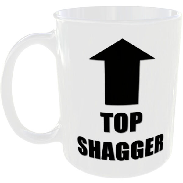 "Top Shagger" (Funny Novelty Shag Mug)