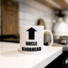 "Uncle Knobhead" (Funny Novelty Mug) Kitchen Worktop knob head View