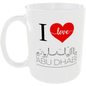 Abu Dhabi United Arab Emirates City - Skyline Gift Mug