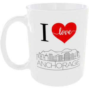 Anchorage United States America USA City - Skyline Gift Mug