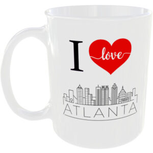 Atlanta United States America USA City - Skyline Gift Mug