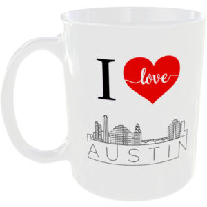 Austin United States America USA City - Skyline Gift Mug