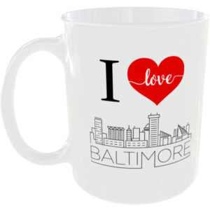Baltimore United States America USA City - Skyline Gift Mug