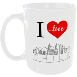 Chile Country - Skyline Gift Mug
