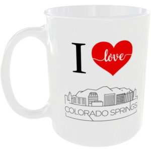 Colorado Springs United States America USA City - Skyline Gift Mug