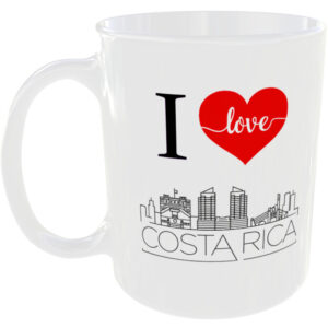 Costa Rica Country - Skyline Gift Mug