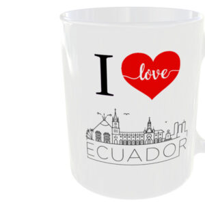 Ecuador Country - Skyline Gift Mug
