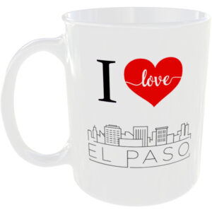 El Paso United States America USA City - Skyline Gift Mug