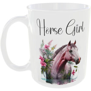 Horse girl mug