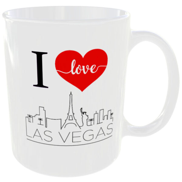 Las Vegas United States America USA City - Skyline Gift Mug - Image 3