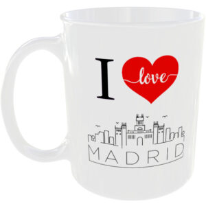 Madrid Spain City - Skyline Gift Mug