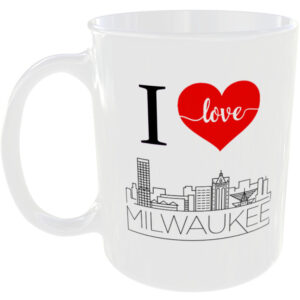 Milwaukee United States America USA City - Skyline Gift Mug