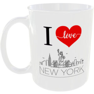 New York United States America USA City - Skyline Gift Mug