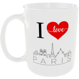 Paris France City - Skyline Gift Mug