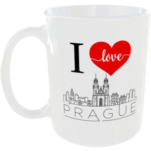 Prague Czech Republic City - Skyline Gift Mug
