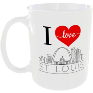 St. Louis United States America USA City - Skyline Gift Mug