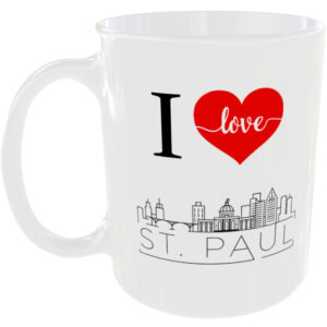 St. Paul United States America USA City - Skyline Gift Mug